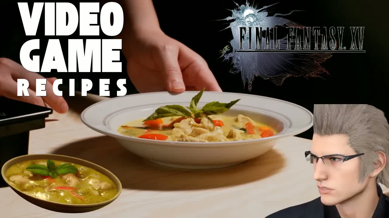 Green Soup Curry from Final Fantasy XV — YouTube work by Posted